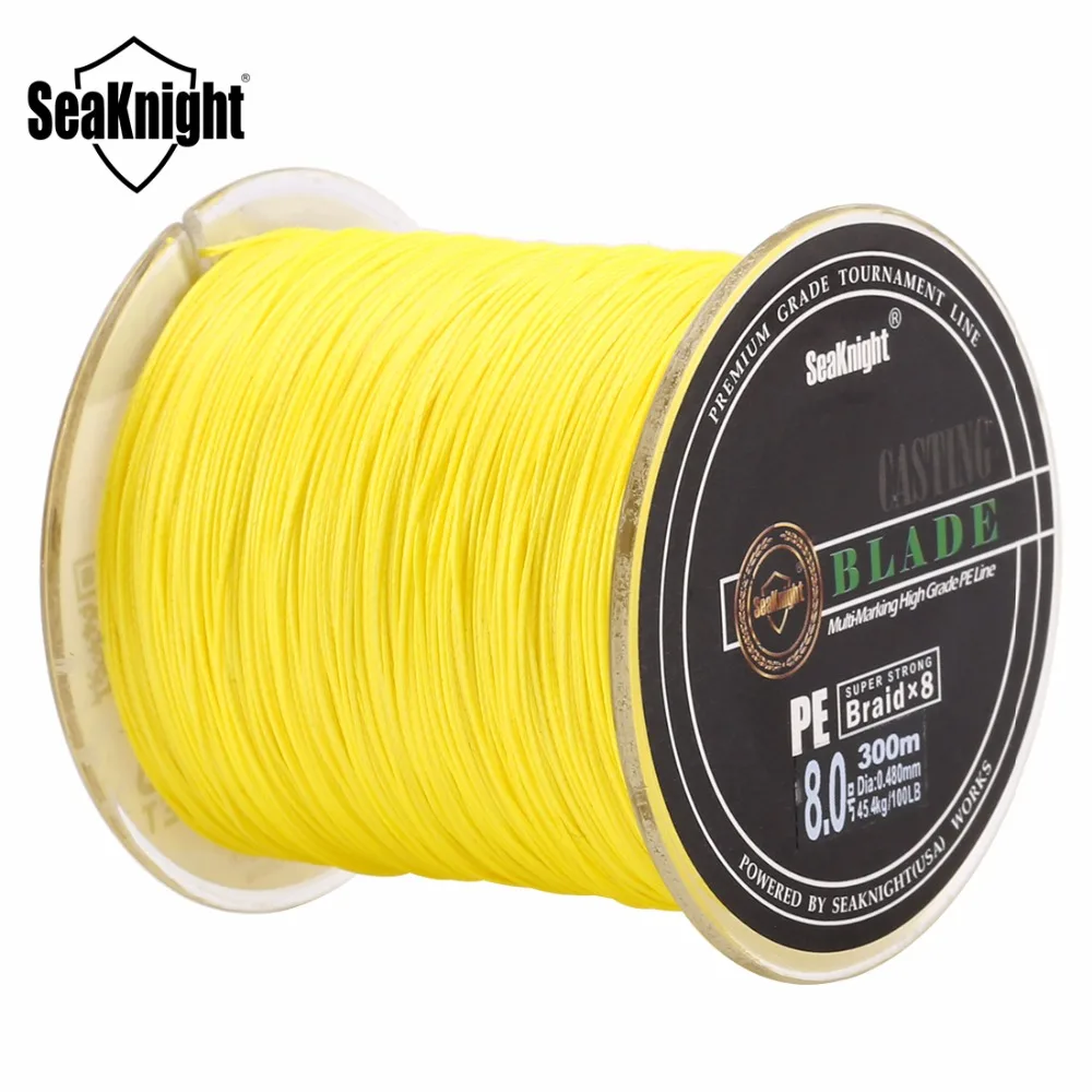 SeaKnight 8 нитей 300 м Рыбалка линии Плетеный ЧП линия комплексная плетеные Провода 20