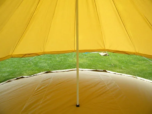 Водонепроницаемый хлопковый холст палатка с колокольчиком 4 м 5 м|canvas bell tent|bell