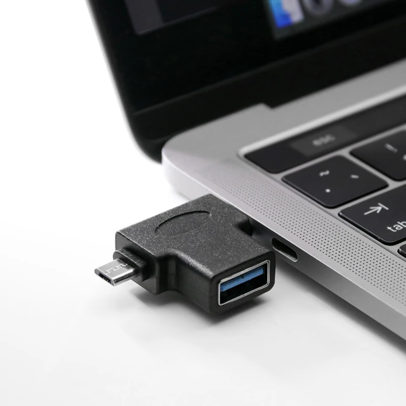 Kebidu Micro USB 3 0 Женский/Type-c Мужской Многофункциональный OTG конвертер кабель для