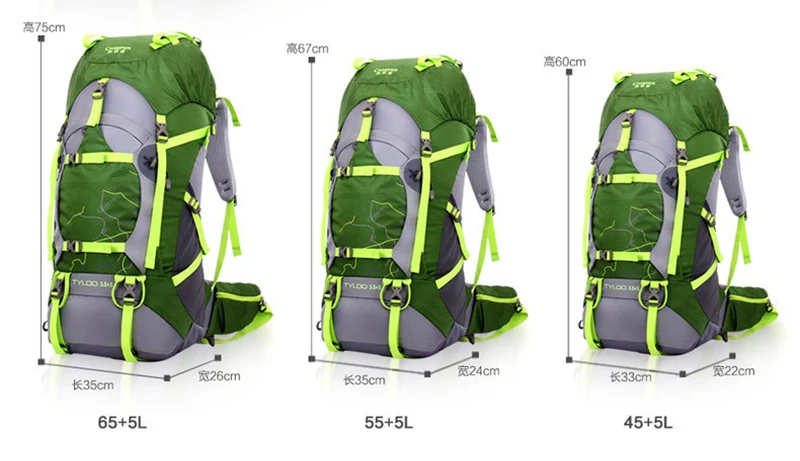 CREEPER Открытый рюкзак профессиональный Водонепроницаемый Рюкзак Восхождение