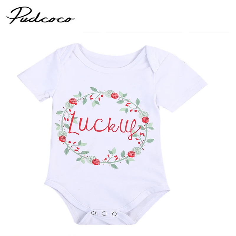 2018 летняя футболка для маленьких девочек и мальчиков комбинезон с коротким