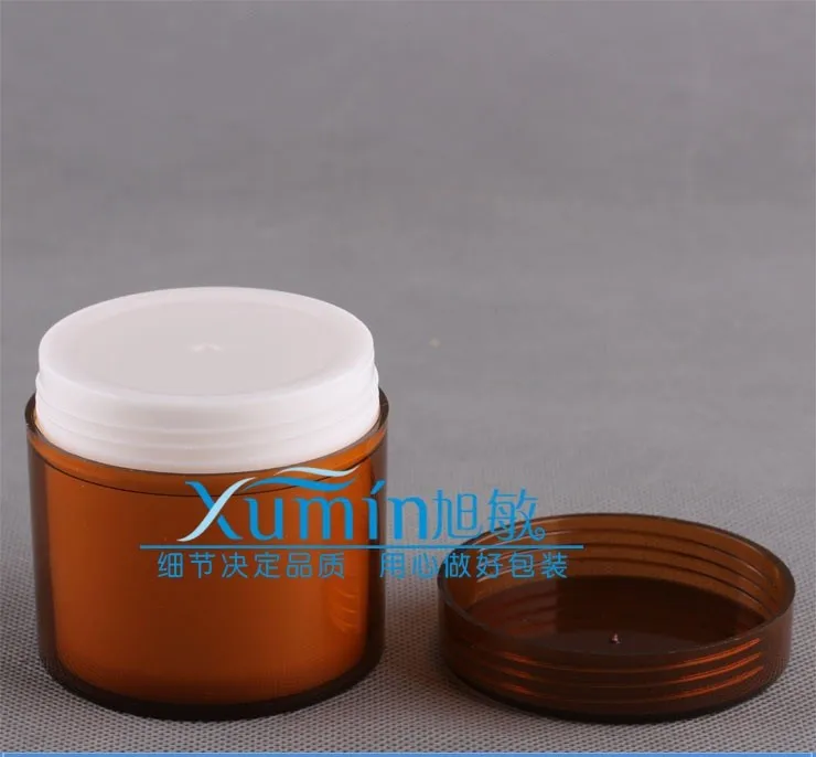 Бесплатная доставка: 100 г коричневая/Янтарная банка для домашних животных с