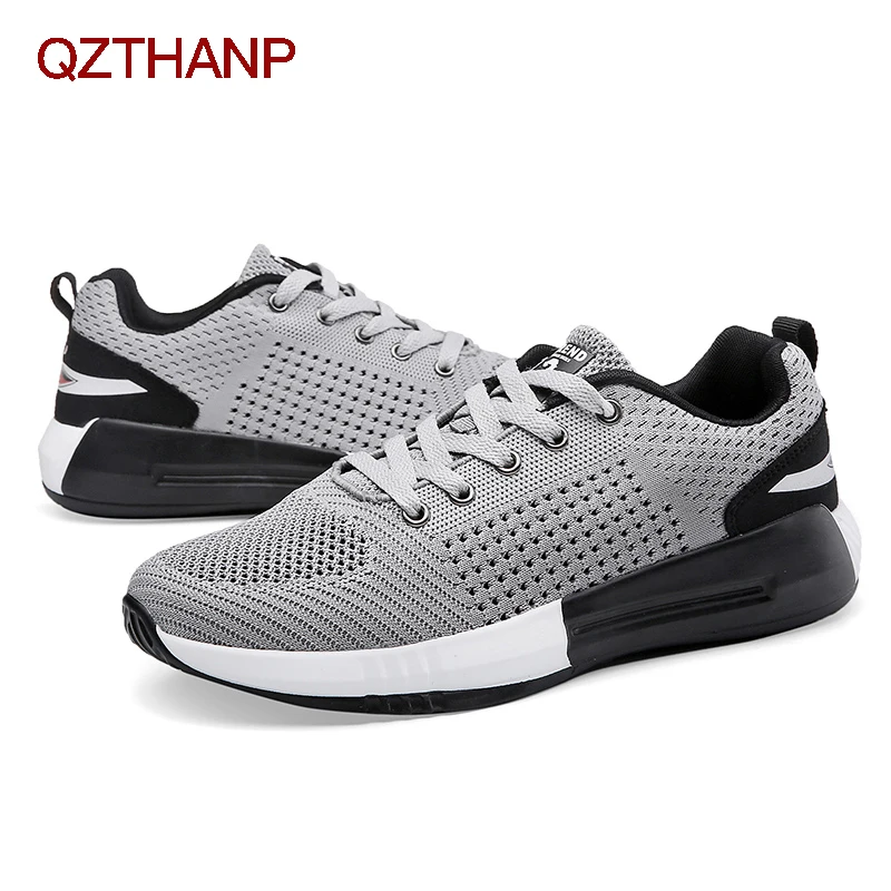 

Spring Summer Sneakers for Men Casual Shoes Breathable Men Trainer Lace Up Knit Mesh Flats Casual Man Male Adult Zapatos Hombre
