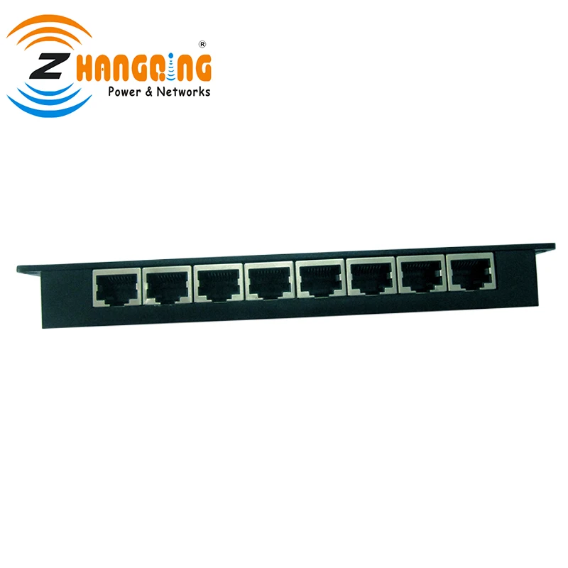 8 портов пассивный Инжектор POE 24 в 48 12 В для IP-камер IP-телефонов точки доступа Wi-Fi |