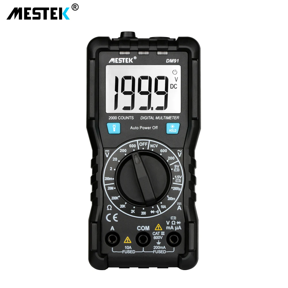 Цифровой мультиметр MESTEK NCV 6000 отсчетов автоматический выбор диапазона