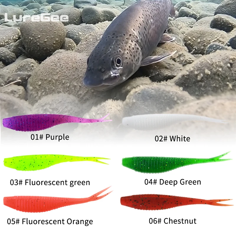 Easy Shiner Fishing Lures 80mm 3.5g 63mm 1.6g Artificial Baits Wobblers Soft Shad Carp Silicone Tackle | Спорт и развлечения