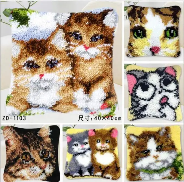 Вышивка крестиком Подушка/салфетки &quotсделай сам&quot метод рукоделия набор