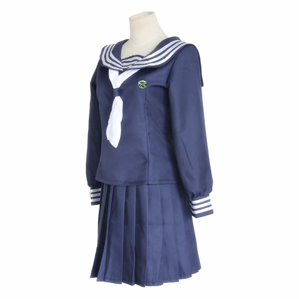 Японский аниме Toradora Косплей Костюм Айсака Тайга косплей темно синее платье Темно