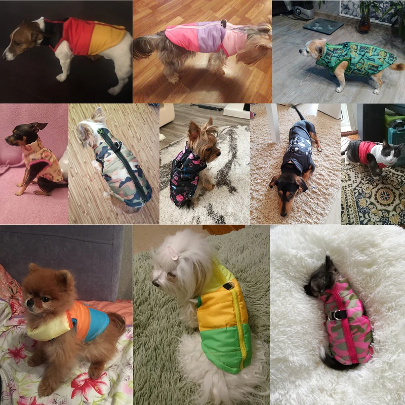 2018 модная Осенняя зимняя одежда для собак Мягкий Теплый Щенок пальто камуфляжная