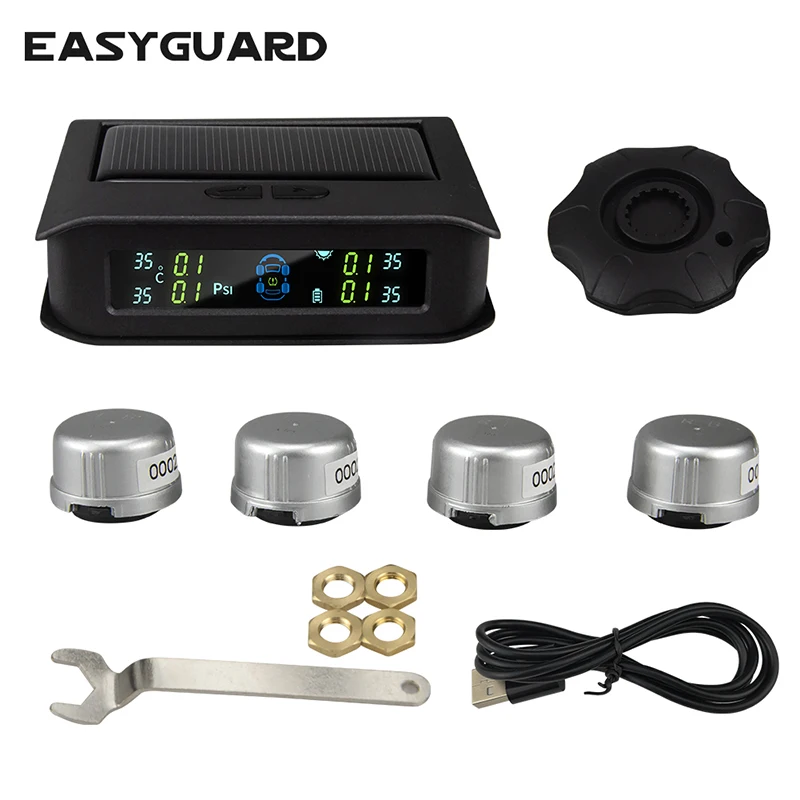 EASYGUARD T168W шин давление мониторинга системы внешний сенсор TPMS Поддержка фунт сила