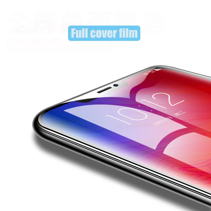 Bfollow 5D для lenovo Z5/Z5 Pro Чехол Мягкий ТПУ спереди Экран протектор Аврора пленок задней