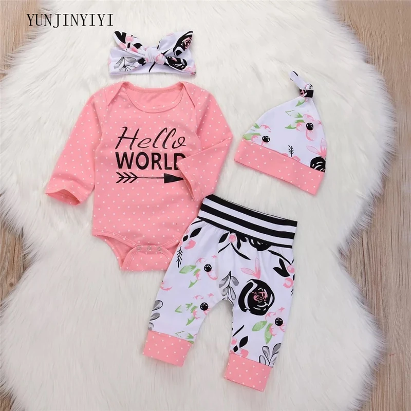 The latest models hot newborn baby children clothes romper casual flowers jumpsuit tights suit female |