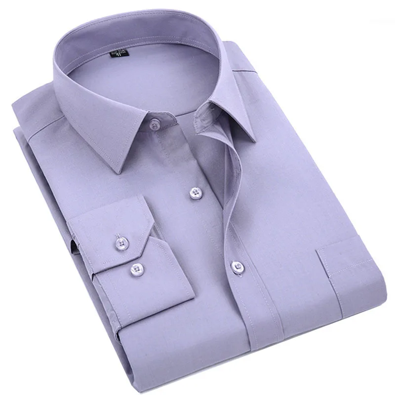 Мужская рубашка с длинным рукавом рукавом|Классические| |