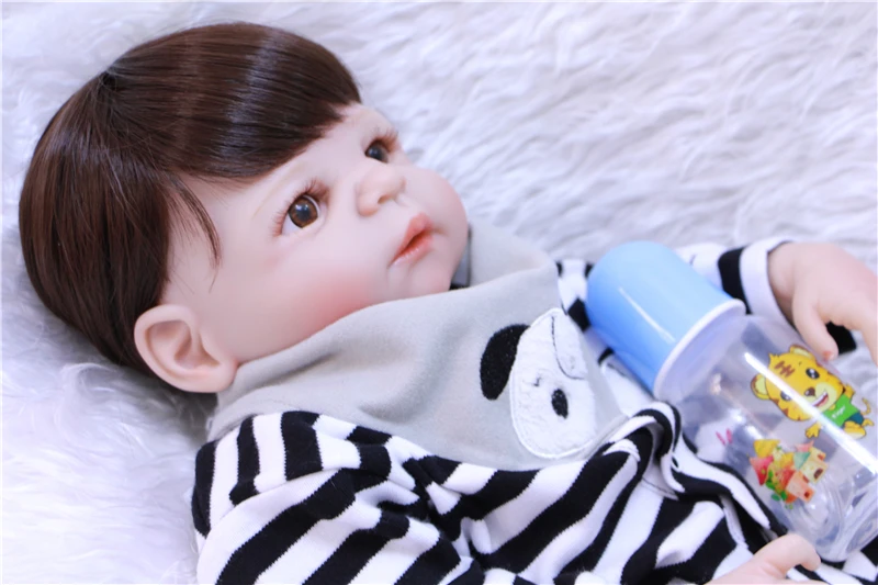 Кукла реборн силиконовая модная детская кукла младенец подарок для детей 22