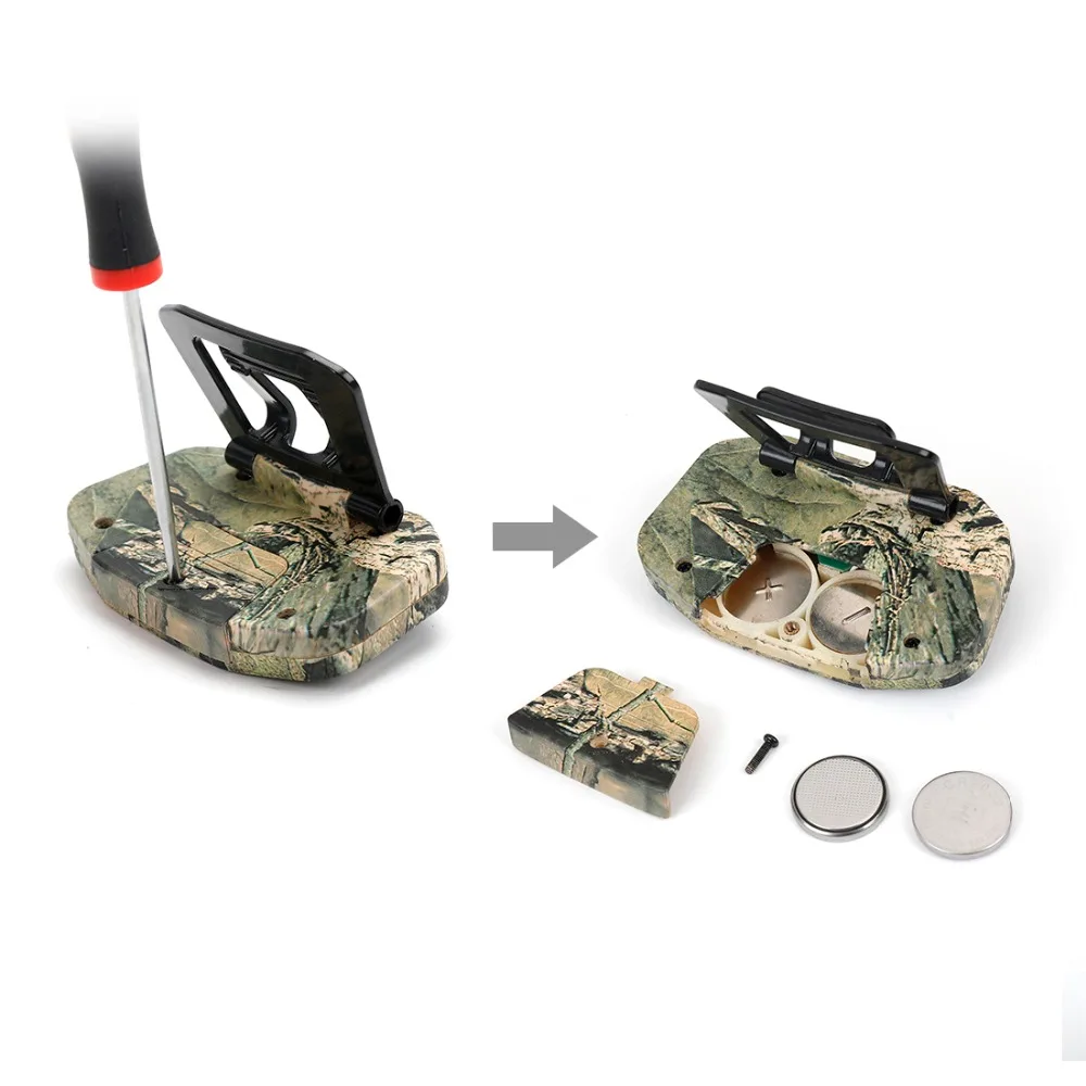 MOSSY OAK 2-pack светодиодный налобный фонарь лампа на шапку клип-на шляпу светильник руки на открытом воздухе Охота Кемпинг Рыбалка Туризм Велоспорт светильник