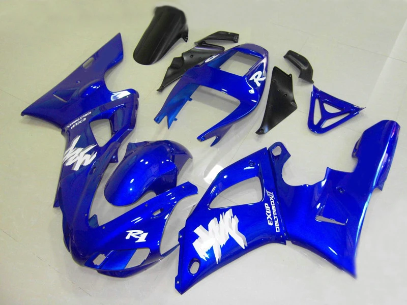 Бесплатный комплект обтекателей для мотоцикла YAMAHA Blue R1 98 99 YZF 100% 1998 1999|fairing kit|motorcycle