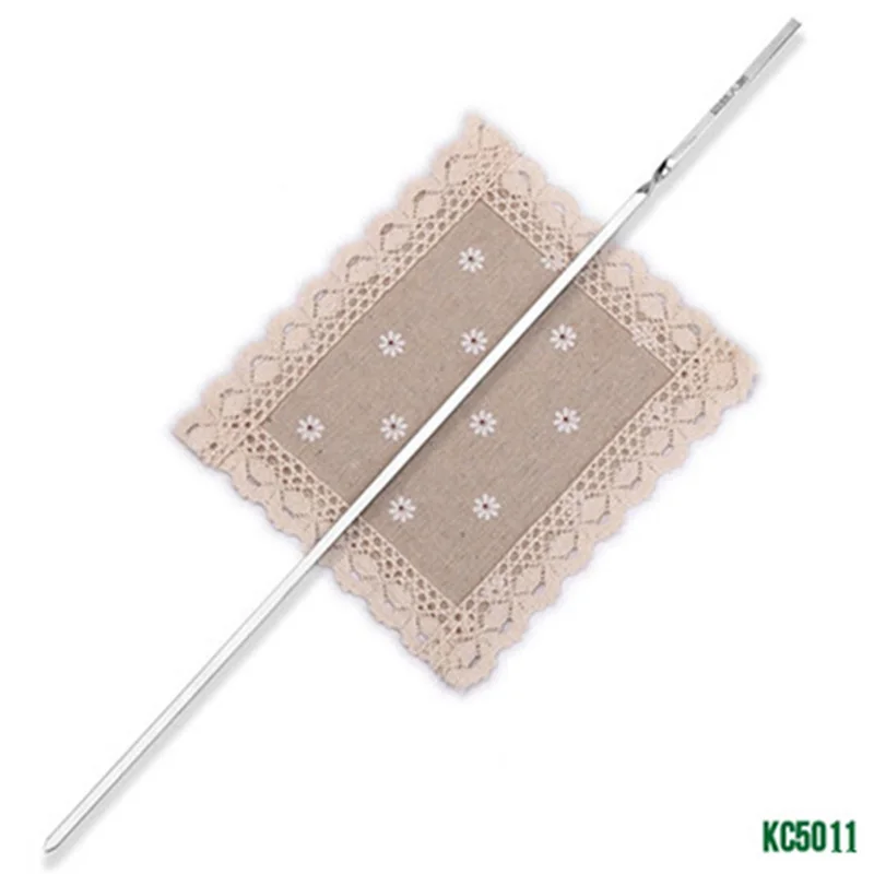 Плоские палочки для барбекю инструменты приготовления пищи из нержавеющей стали