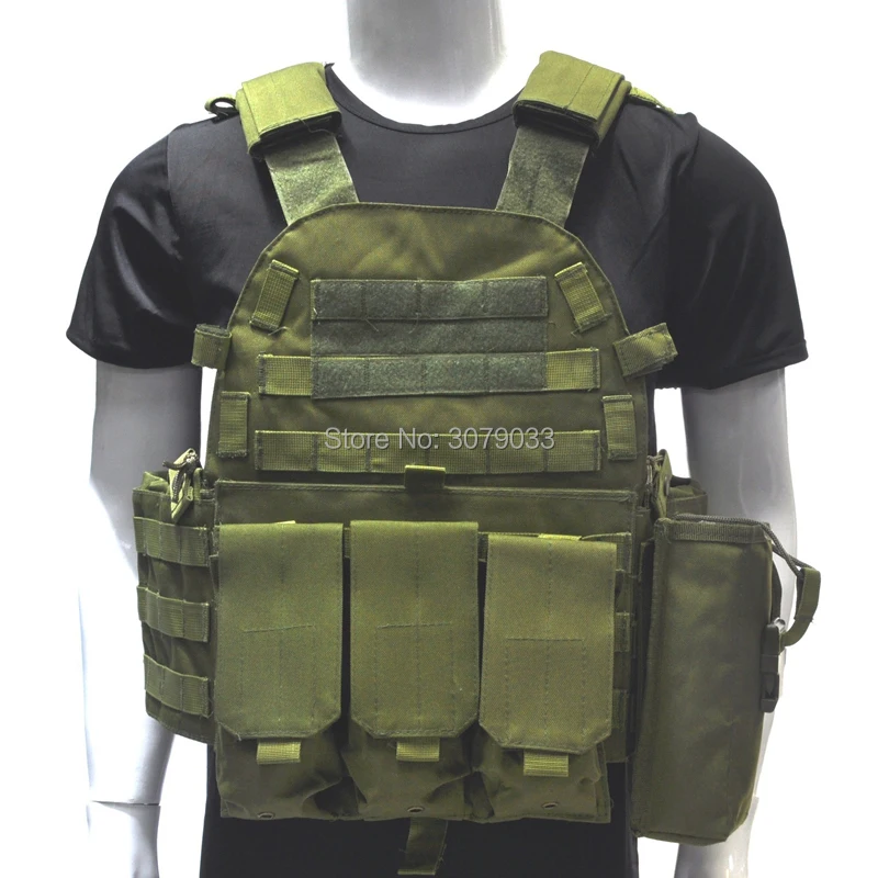 Hunting Military Tactical Camouflage Vest Wargame Body Molle Armor Hunting Vest CS Outdoor Jungle Equipment