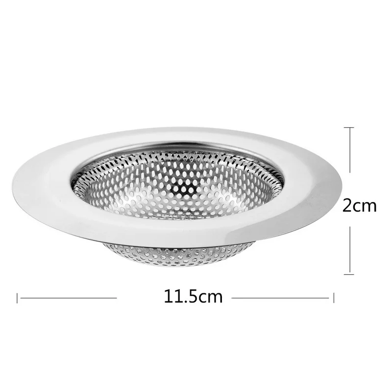 1 шт. высококачественный сетчатый фильтр для кухонной раковины из нержавеющей