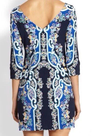 [EFATZP] новая коллекция весны Италия женская модель V-образный вырез Синий