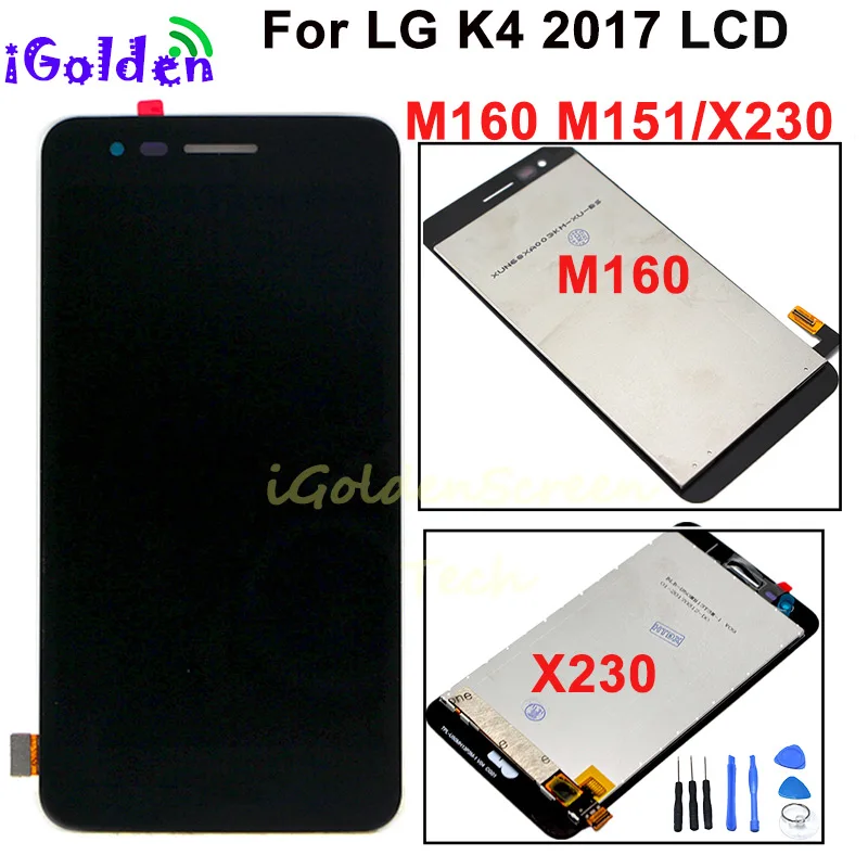 Дисплейный модуль для LG K4 2017 M160 X230 X230DSF|Экраны мобильных телефонов| |