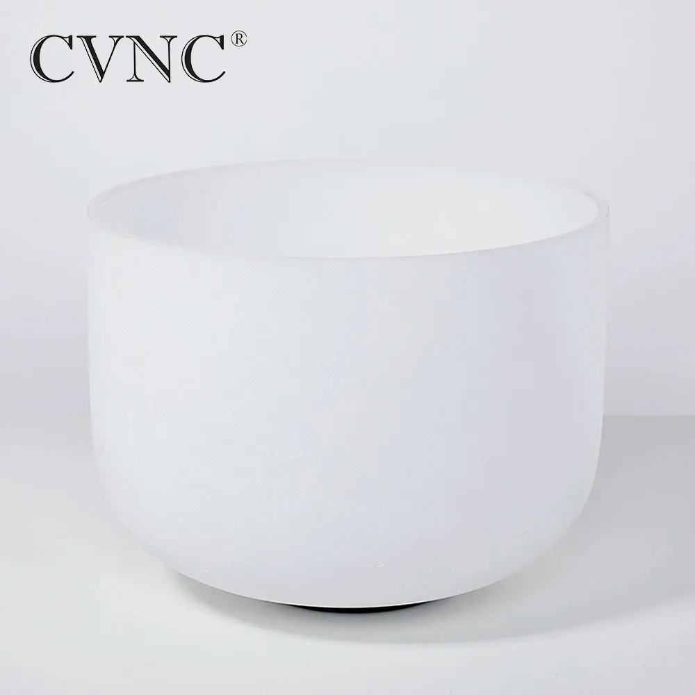 CVNC 12 &quotNote D Navel Chakra матовая кварцевая Поющая чаша из США Бесплатная доставка