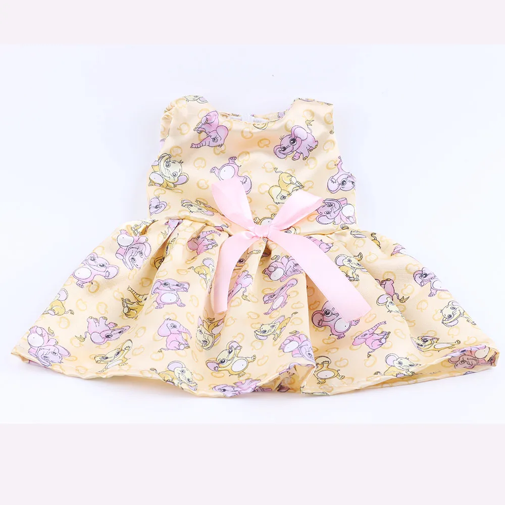 LUCKDOLL модное летнее новое платье для 1" американских кукол и 43 см куклы аксессуары для игрушечной куклы - Цвет: n11