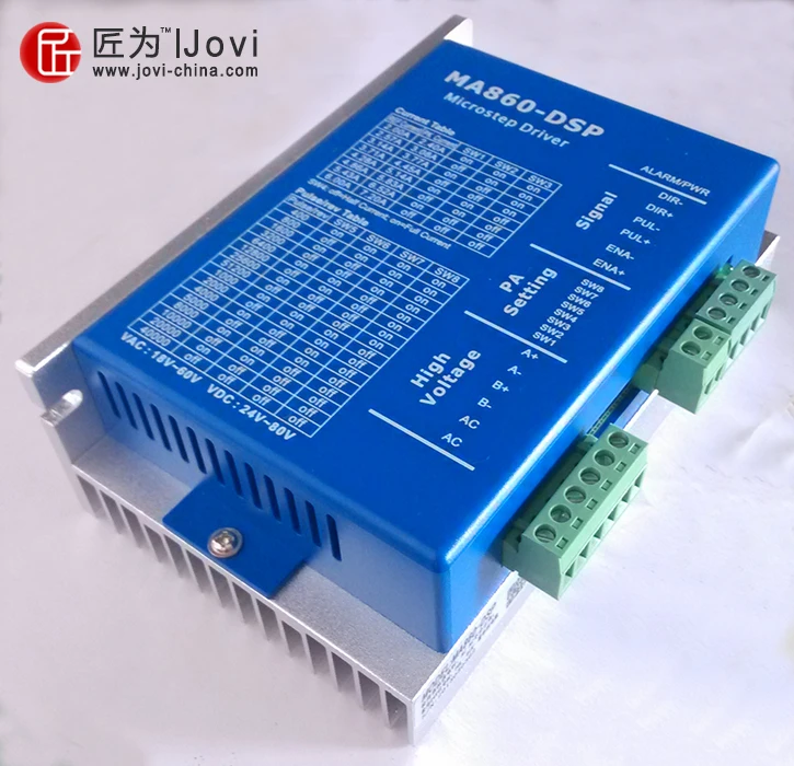 Новый продукт 2 фазный шаговый драйвер Рабочая мощность 24 В 80 постоянного тока