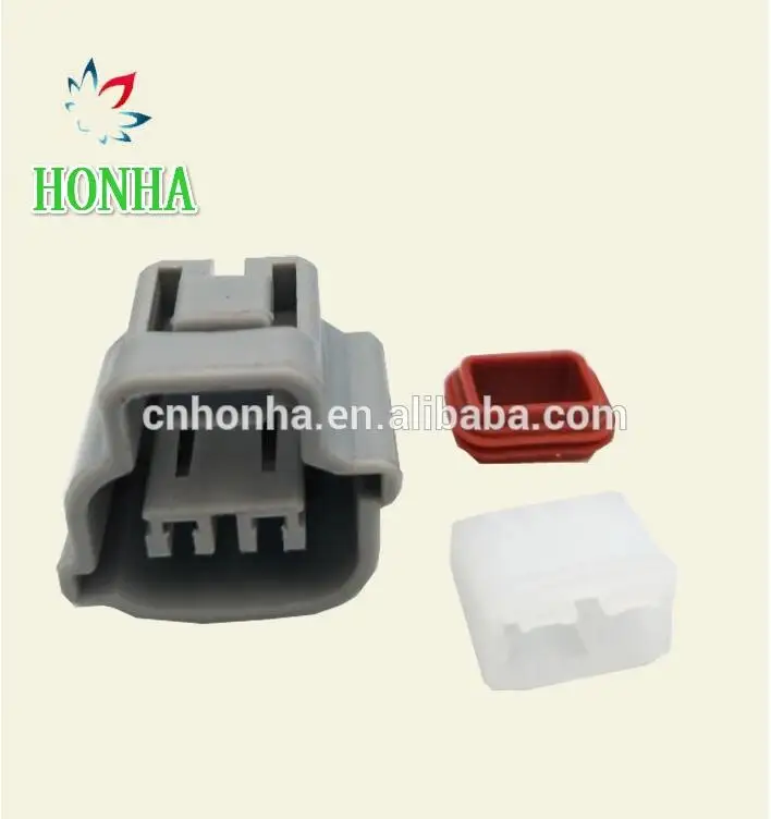 

2 Pin Automotive Fog Lamp Plug Female Harness Sumitomo Connector With Terminals And Rubber Seals