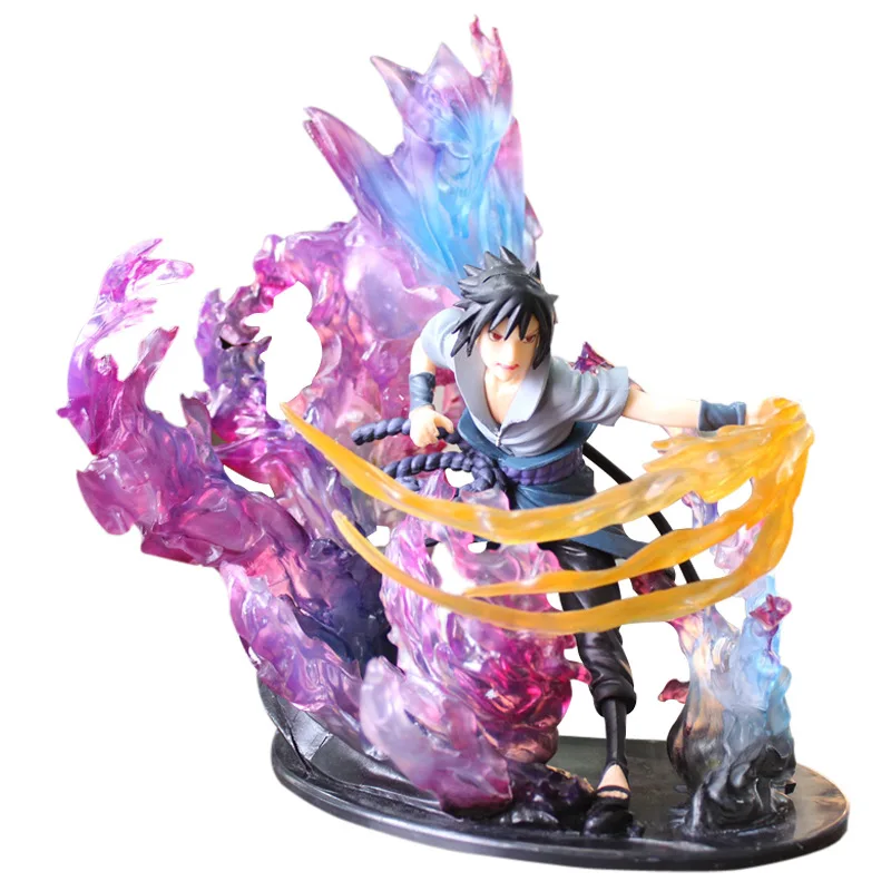 Аниме Наруто Susanoo tempetuous God of Valour Uchiha Sasuke рисунок 21 5 см|Игровые фигурки и