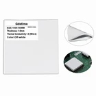100 шт. 100X100x1MM 1 мм партия толщина белый теплоотвод теплопроводность Тепловые Соединения прокладки