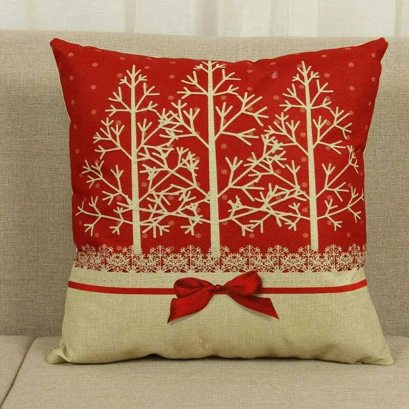 Новогодний Рождественский Декор для дома Adornos De Navidad аксессуары для дома Рождественские украшения подушка Navidad чехол