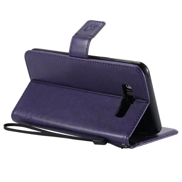Для J310 J510 J710 Дерево Бабочка Цветочным узором Флип Единый Телефон Case For Samsung J3 J5 J7 2016
