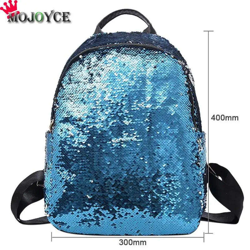 Блёстки рюкзак для женщин Повседневное путешествия Bling Bagpack школьная сумка для подростков обувь девочек женский Mochila Feminina Sac Dos