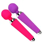 Сверхмощный Водонепроницаемый массажер для тела, USB, перезаряжаемый, волшебная палочка AV, вибратор для точки G, секс-игрушки для взрослых, розовый, фиолетовый C