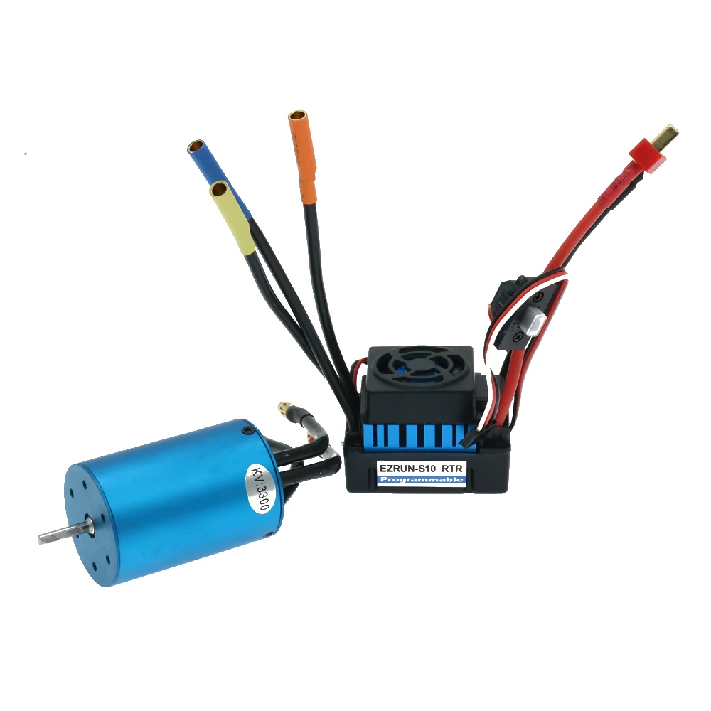 Водонепроницаемый Электронный регулятор скорости 45A Esc + бесщеточный двигатель