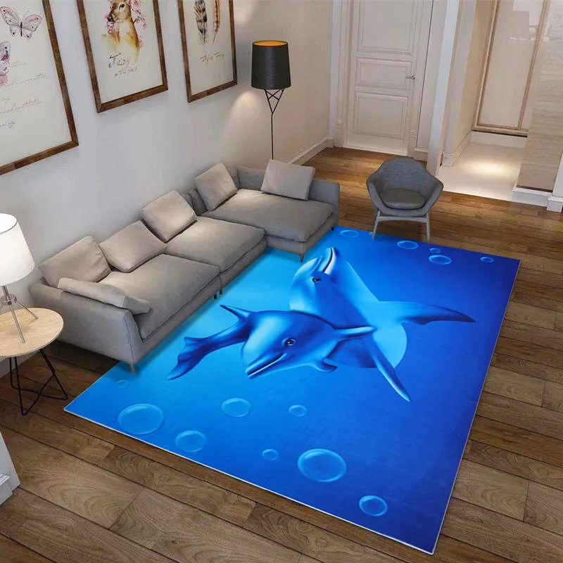 Большой ковер с 3D рисунком коридор нескользящий Для пола коврики для спальни