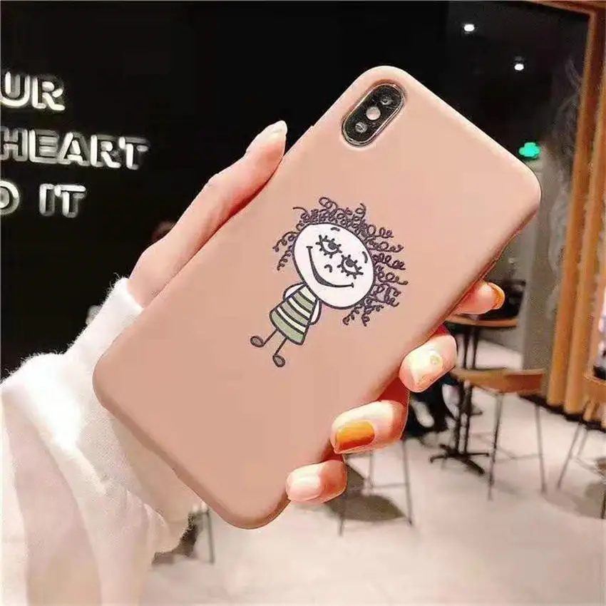 For VIVO X9 X9s X20 Plus X23 Soft TPU Phone Cover Full Back Cases Funny Lovers Boy Girl Pattern Liquid Feeling Capa Fundas Coque |
