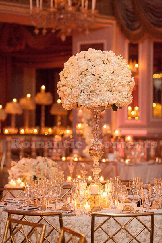 

Wedding Centerpiece Crystal Table Flower Stand Flower Vase Wedding Decoration