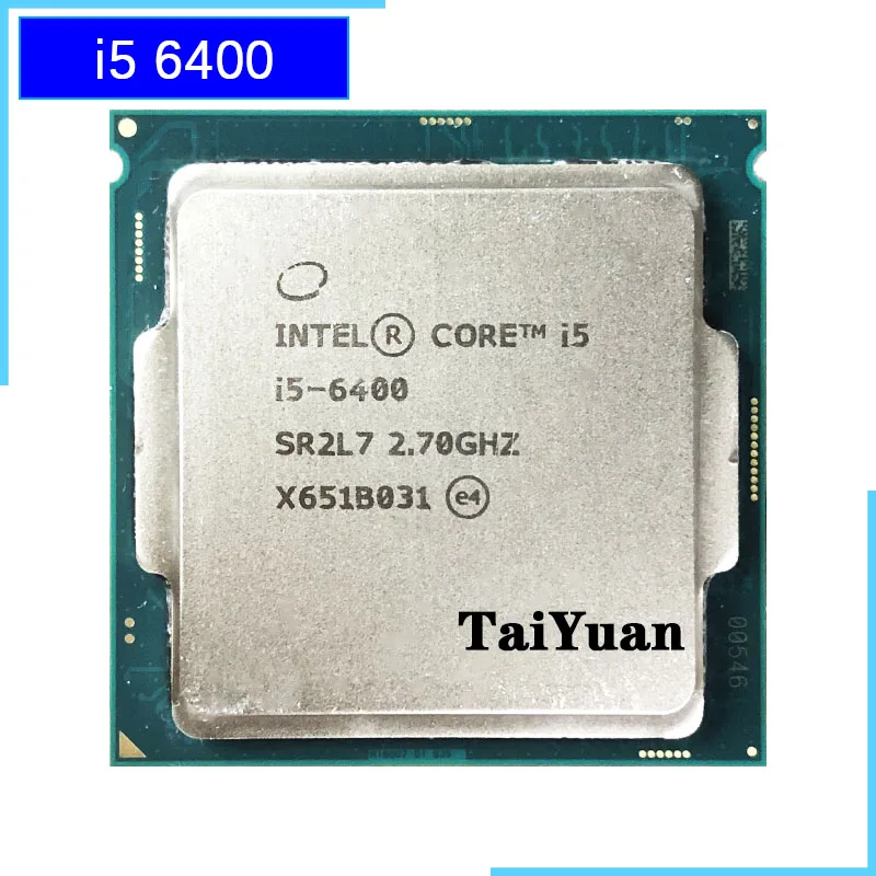 Процессор Intel Core i5 6400 2 7 ГГц четырехъядерный четырехпоточный 6 Мб 65 Вт LGA