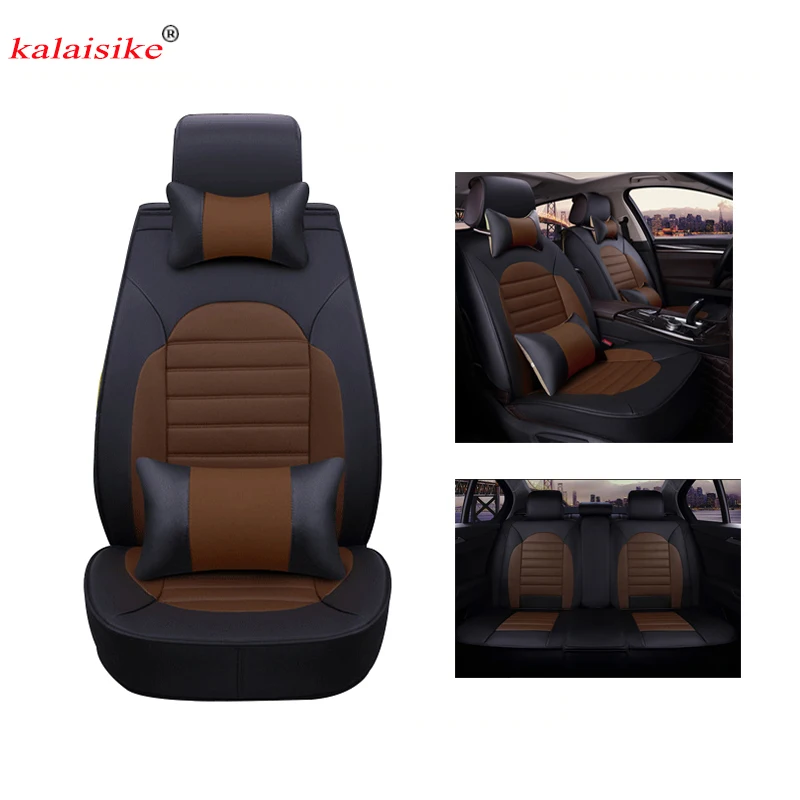 Чехлы для автомобильных сидений Kalaisike кожаные универсальные чехлы Renault все