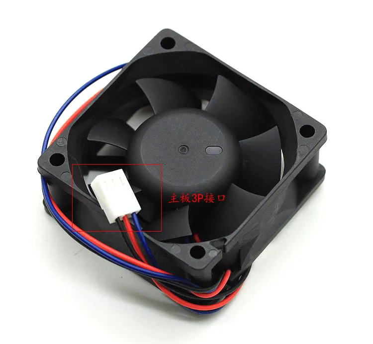 Охлаждающий вентилятор для сервера Detla Electronics AFB0612EH F00 DC 12 В 0.48A 60x60x25 мм|square fan|delta