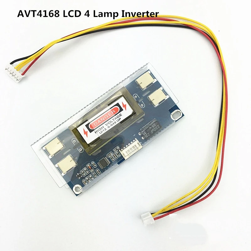 Мини Дизайн avt4168 ЖК-монитор для ПК CCFL 4 ЛАМПА 10в-28в Универсальный ЖК-инвертор