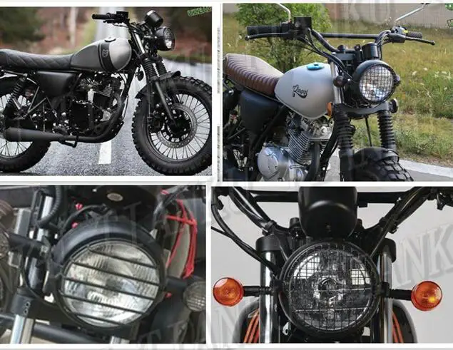 Универсальная передняя фара 7 дюймов с креплением для Yamaha VStar 400 650 1100 1300 Virago Xv 250 535