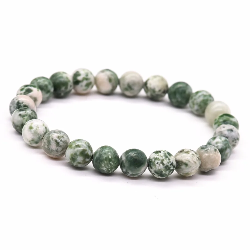 Зеленый бисер Mala браслет камень для йоги из бисера энергетическое ювелирное