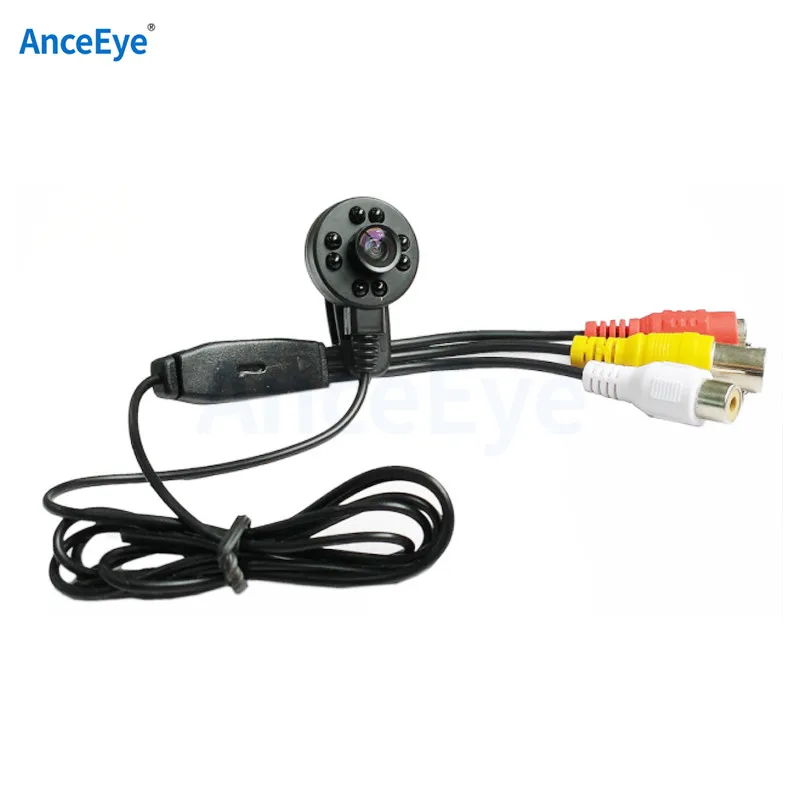 Инфракрасная AHD камера AnceEye audio 960P Mini цветная с аудио расстояние иК: 1 2 м объектив: 8
