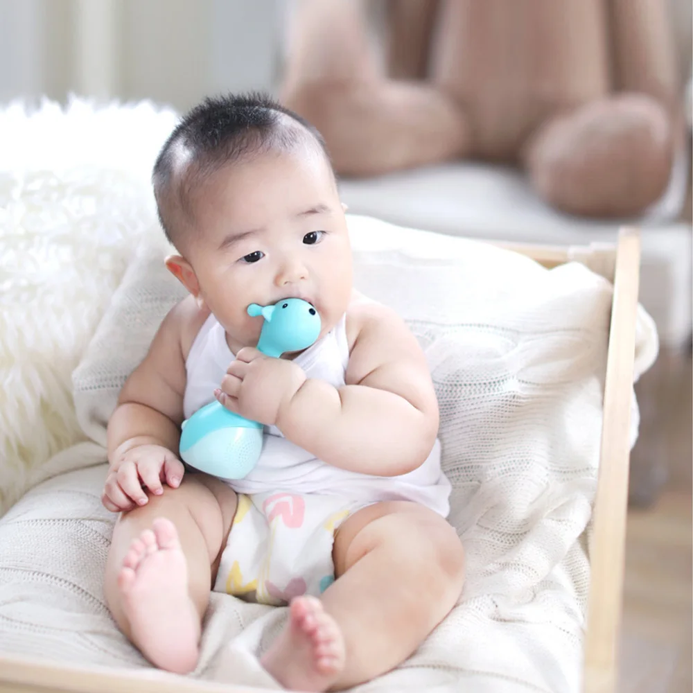 Xiaomi Smart Baby погремушки Прорезыватель кукла кольцо колокольчик звук образовательная история музыкальный динамик игрушка палочки детские игрушки Gutta молярные бары