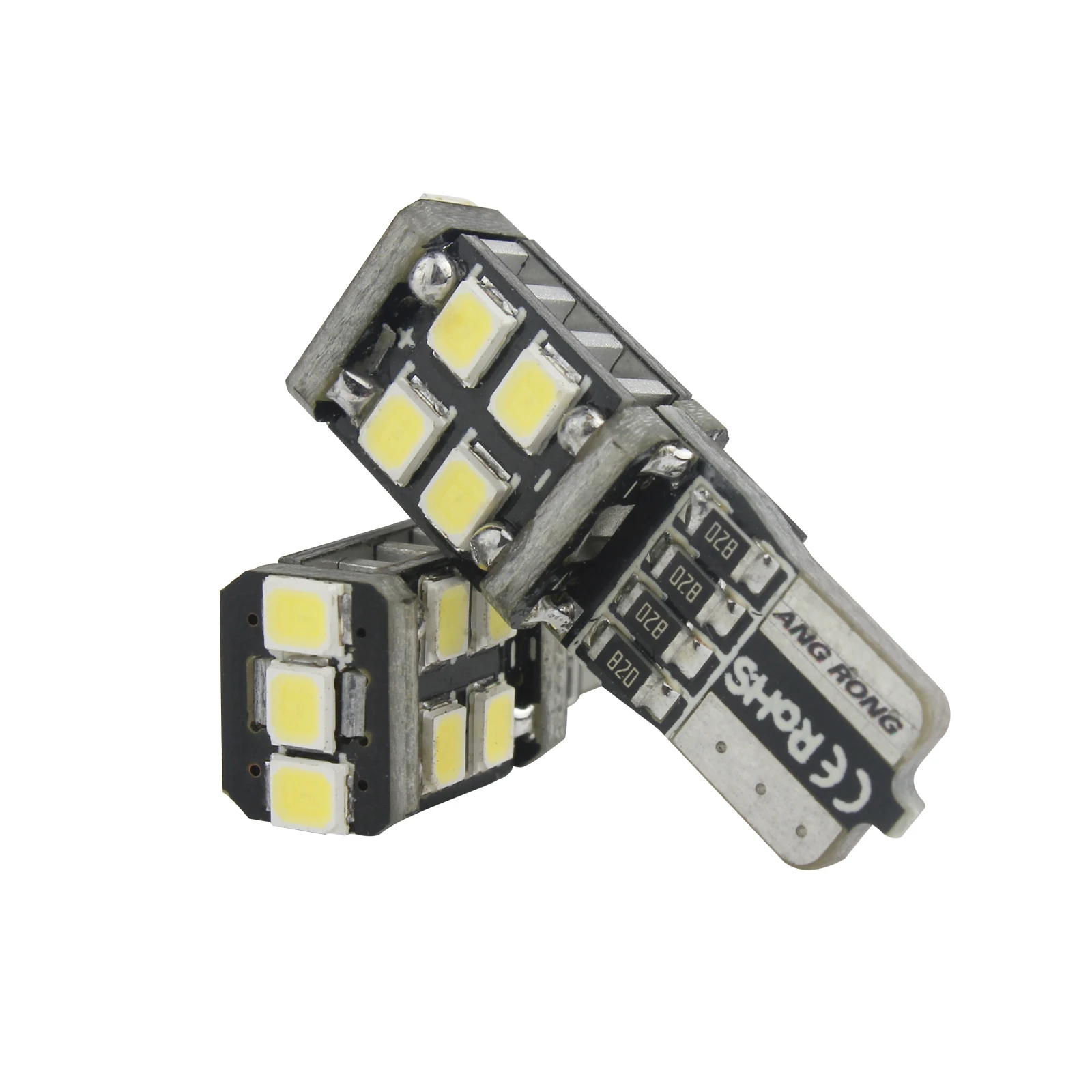 ANGRONG 10x T10 11SMD 3528 LED белый 194 W5W светодиодный 168 COB кварцевая Автомобильная