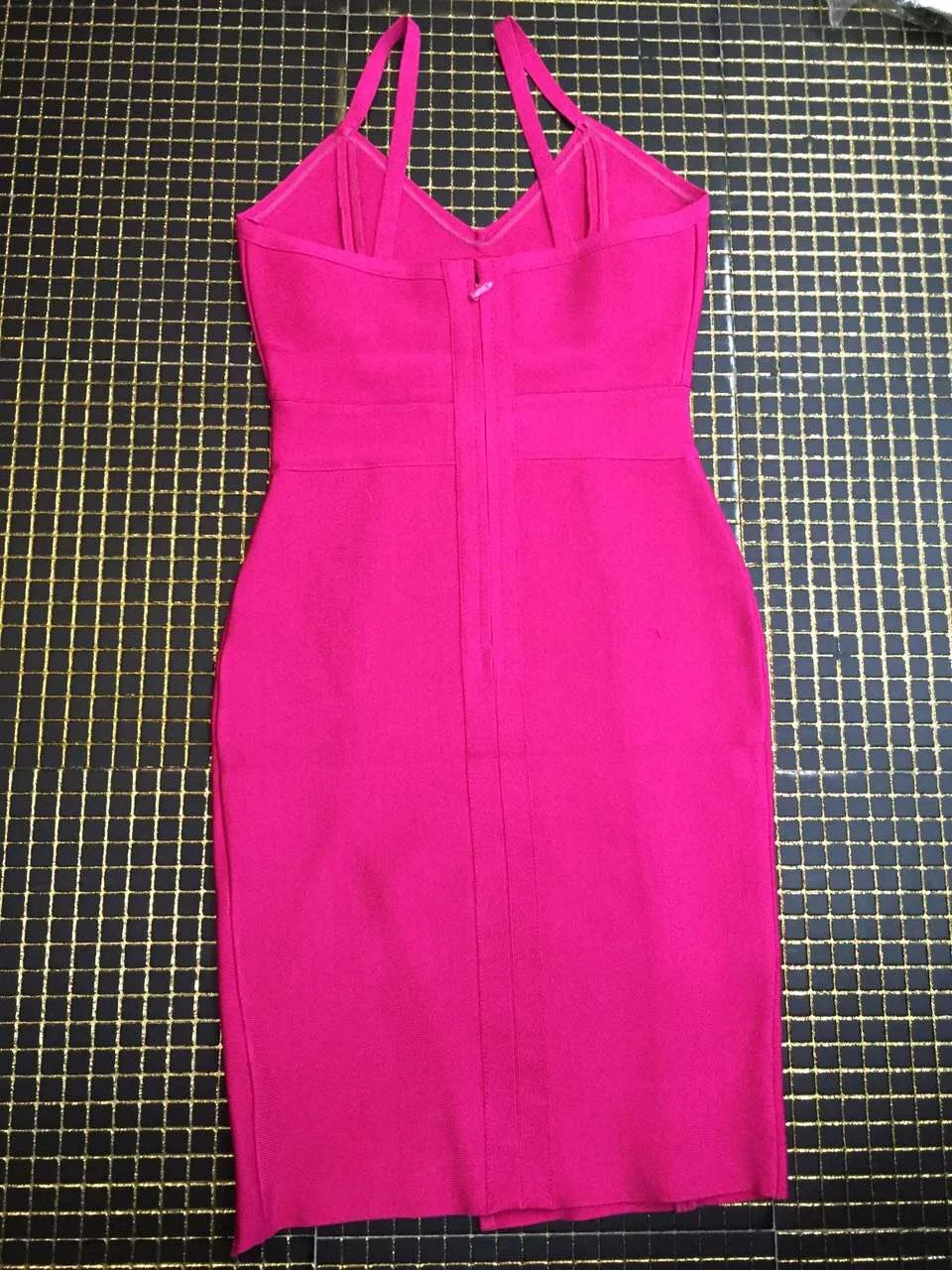 Оптовая продажа высококачественное вечернее Бандажное платье на бретелях