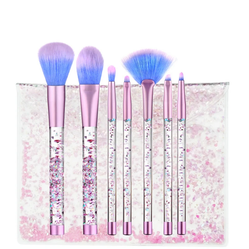 Набор кистей для макияжа 7 шт.|pincel maquiagem|makeup brush set7pcs makeup brushes set |